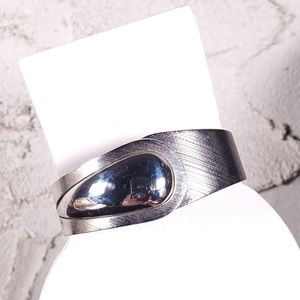 Vtg ‘70s Sarah Coventry Hinged Cuff Bracelet